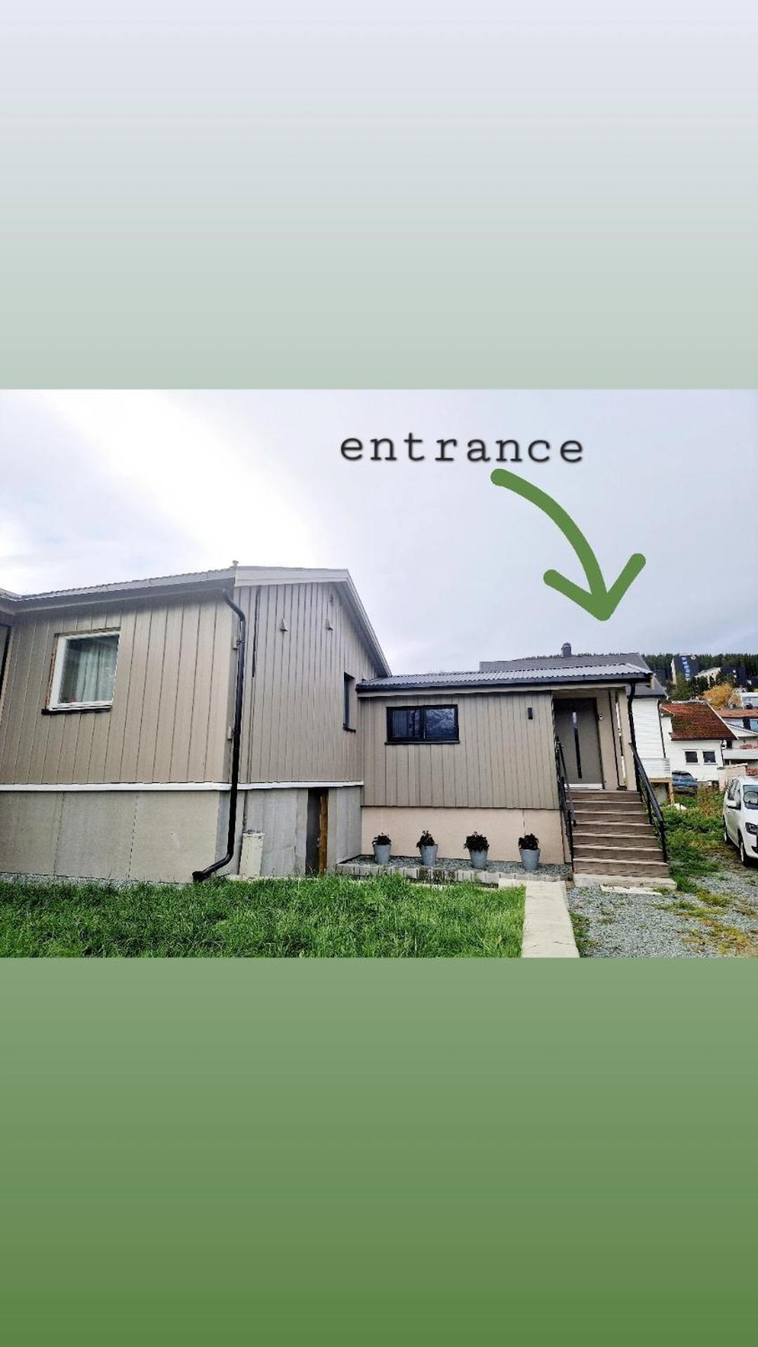 Northern Living 2 Room With Shared Bathroom Tromsø Exterior foto